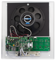 IP-8SCMF 8" IN-WALL/IN-CEILING POE+ IP LOUDSPEAKER SYSTEM WITH MICROPHONE, LED DISPLAY AND FLASHER